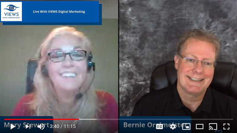 VIEWS Mary Stewart interviews SkyViewTek's Bernie Orglmeister about managed IT and remote work
