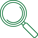 Magnifying glass icon | 2024 digital marketing strategy | VIEWS Digital Marketing