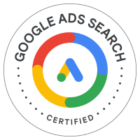 Google Ads Search certification badge - VIEWS Digital Marketing