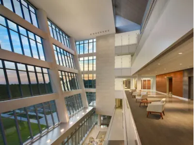 Interior of office building | Structural Engineer Case Study