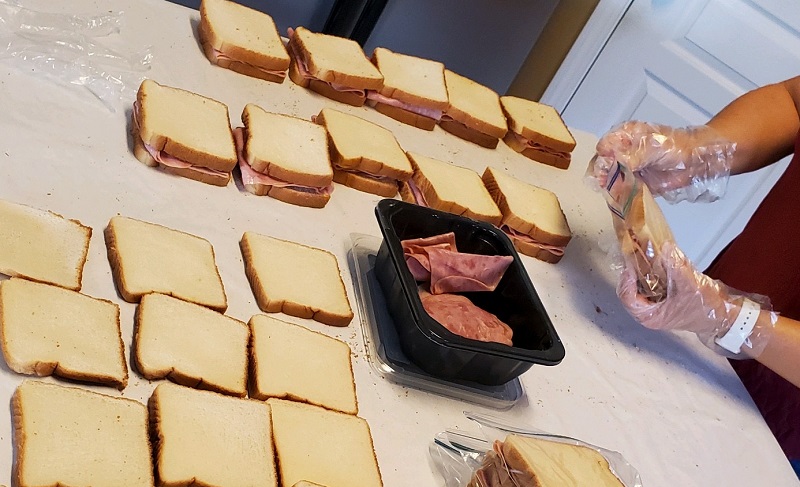 Sandwiches on a preparation counter - VIEWS Digital Marketing