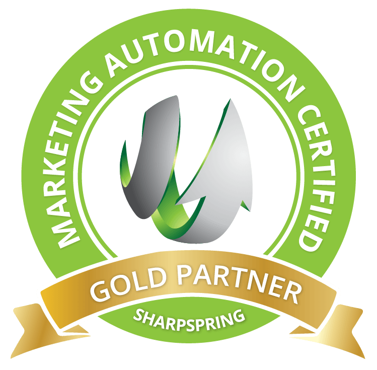 Icon of SharpSpring Gold certification | marketing automation certification | VIEWS Digital Marketing