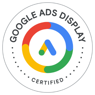 Google Ads Display certification badge - VIEWS Digital Marketing