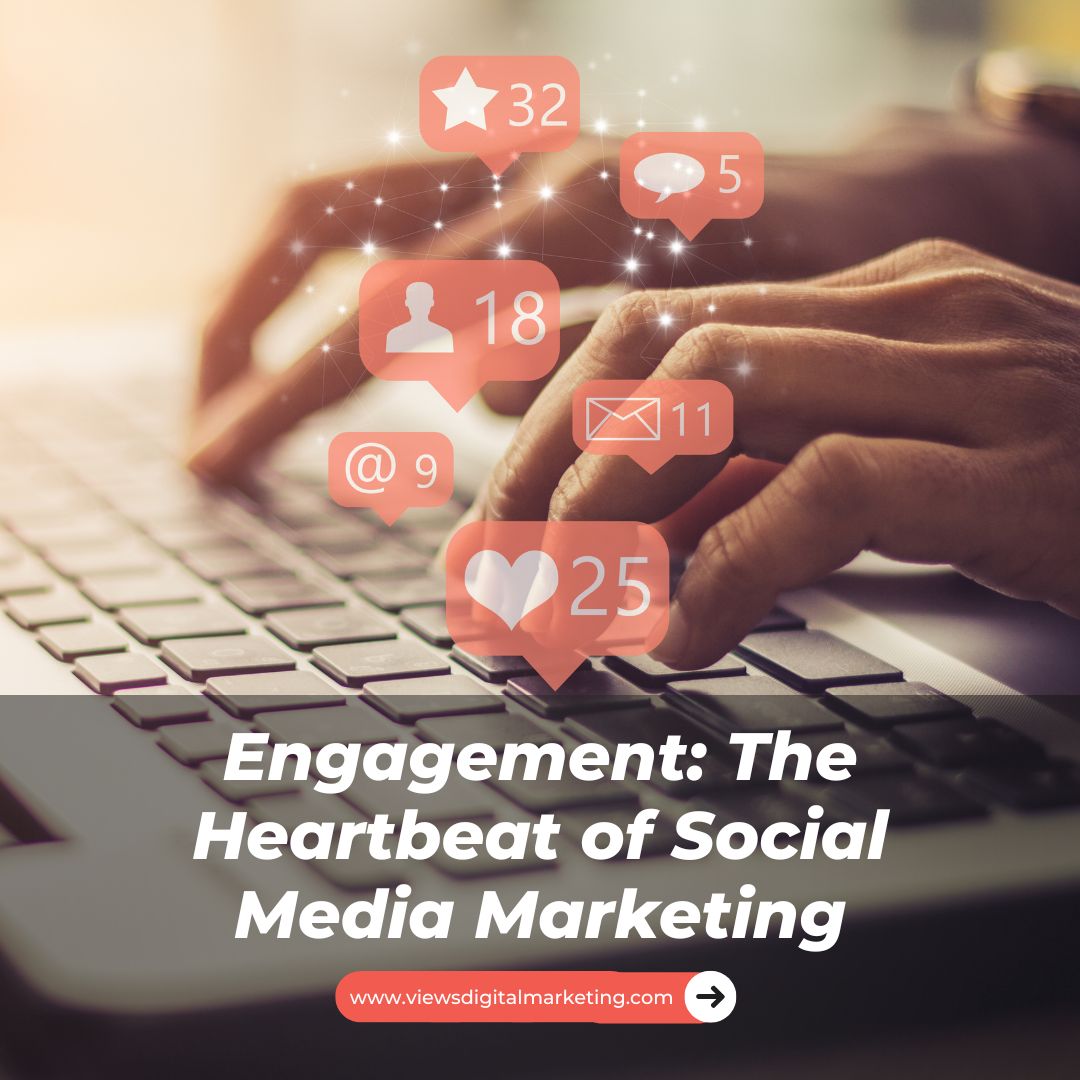 Person typing on social media and getting reactions | Search Marketing Strategies